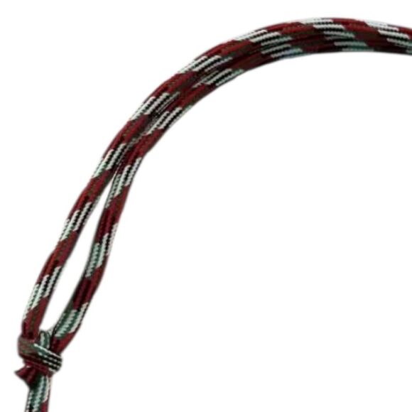 New Zara Chic Gold and Olive Modern Cord Necklace - Picture 4 of 10